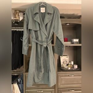 Blue Trench Coat
